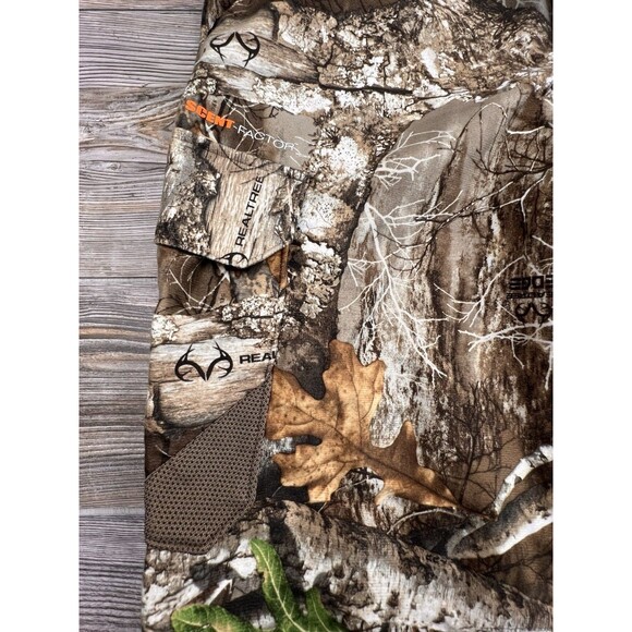 Habit RealTree Scent Factor Camo Pants Hunting Outdoor Men's XL 40x32 Mesh Lined - Picture 3 of 16